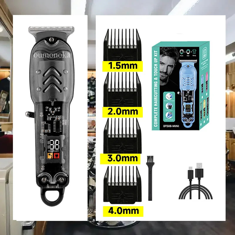 Men's Lawn Mower Razor Beard Haircut Electric Shaver Hair Cutting Machine