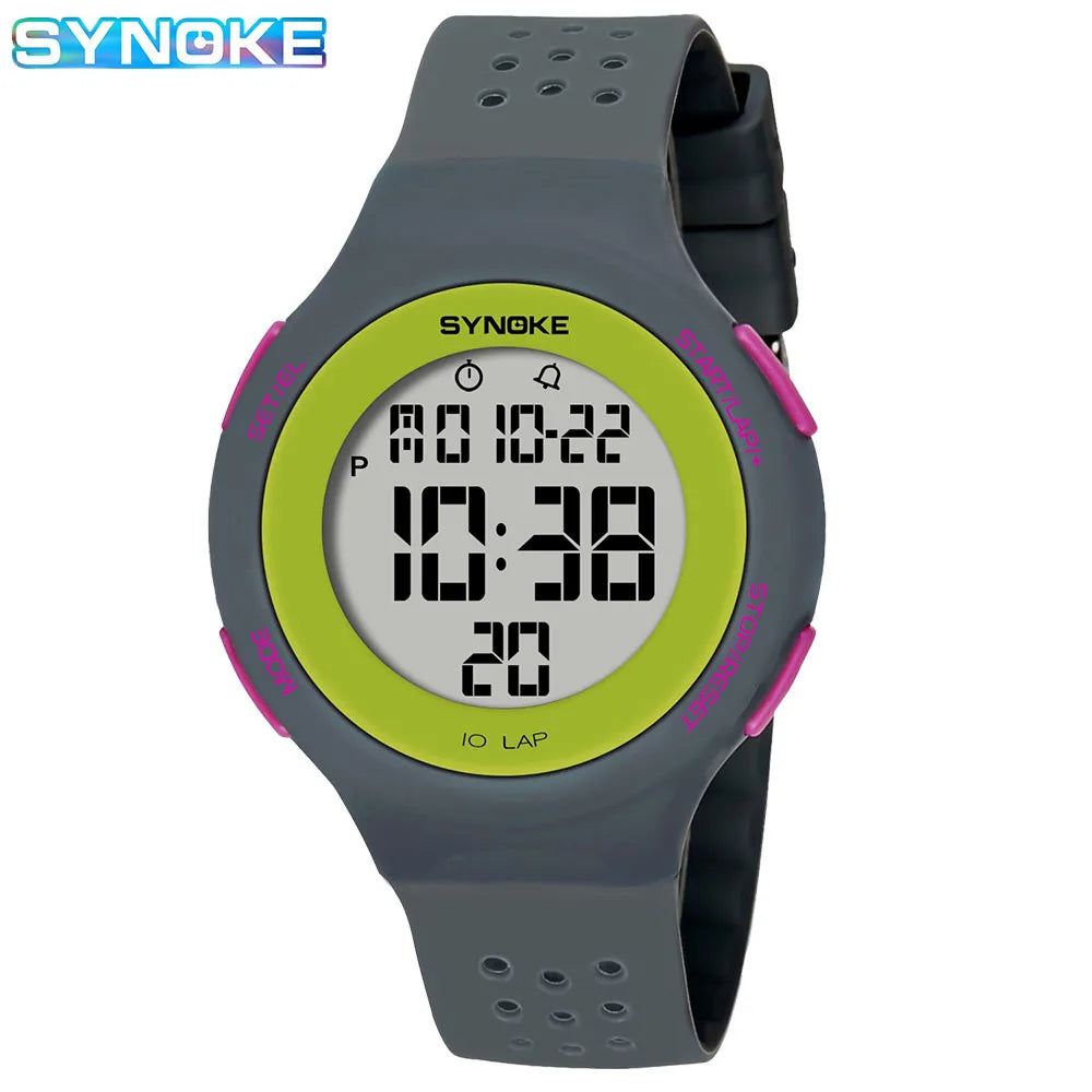 Women'S Watches Thin Luxury Swim Waterproof Digital Sport Watch for Men LED Electronic Clock Multifunc Diving Wristwatch