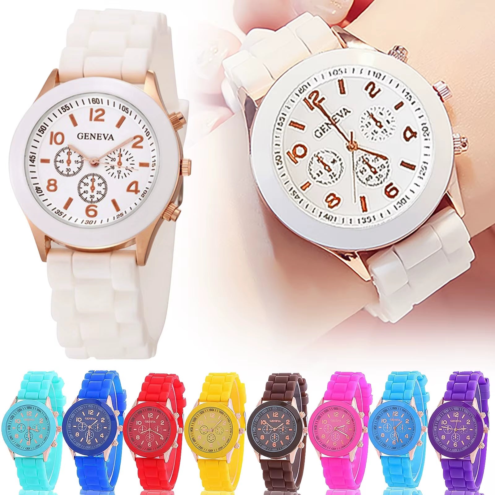 Men'S and Women'S Watches Women'S Waterproof Watches Quartz Watch Decorations Quartz Wristwatch Montres Femmes Watch for Women