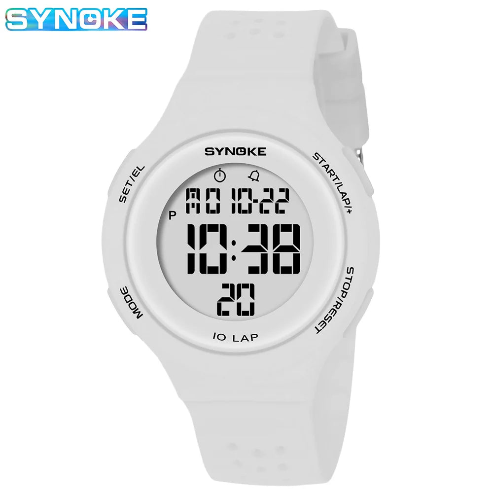 Women'S Watches Thin Luxury Swim Waterproof Digital Sport Watch for Men LED Electronic Clock Multifunc Diving Wristwatch