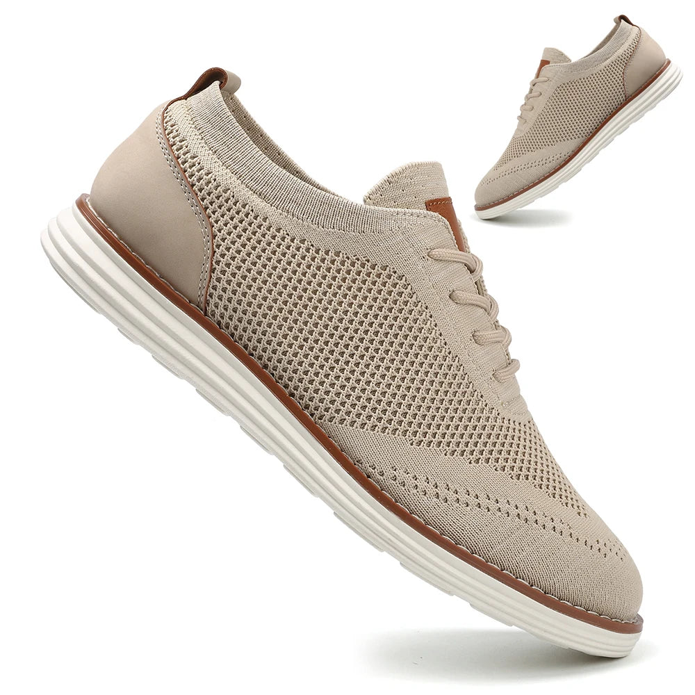 Lightweight and Breathable Casual Footwear for Plus Size Men