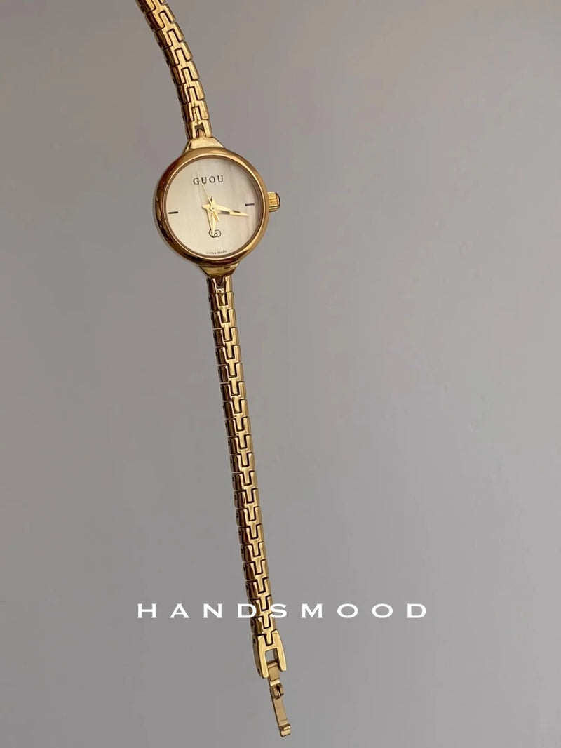 Vintage Women'S Watches Quartz Watches Stainless Steel Clock Ladies Wristwatch Top Brand Luxury Watches Women Relogios Feminino