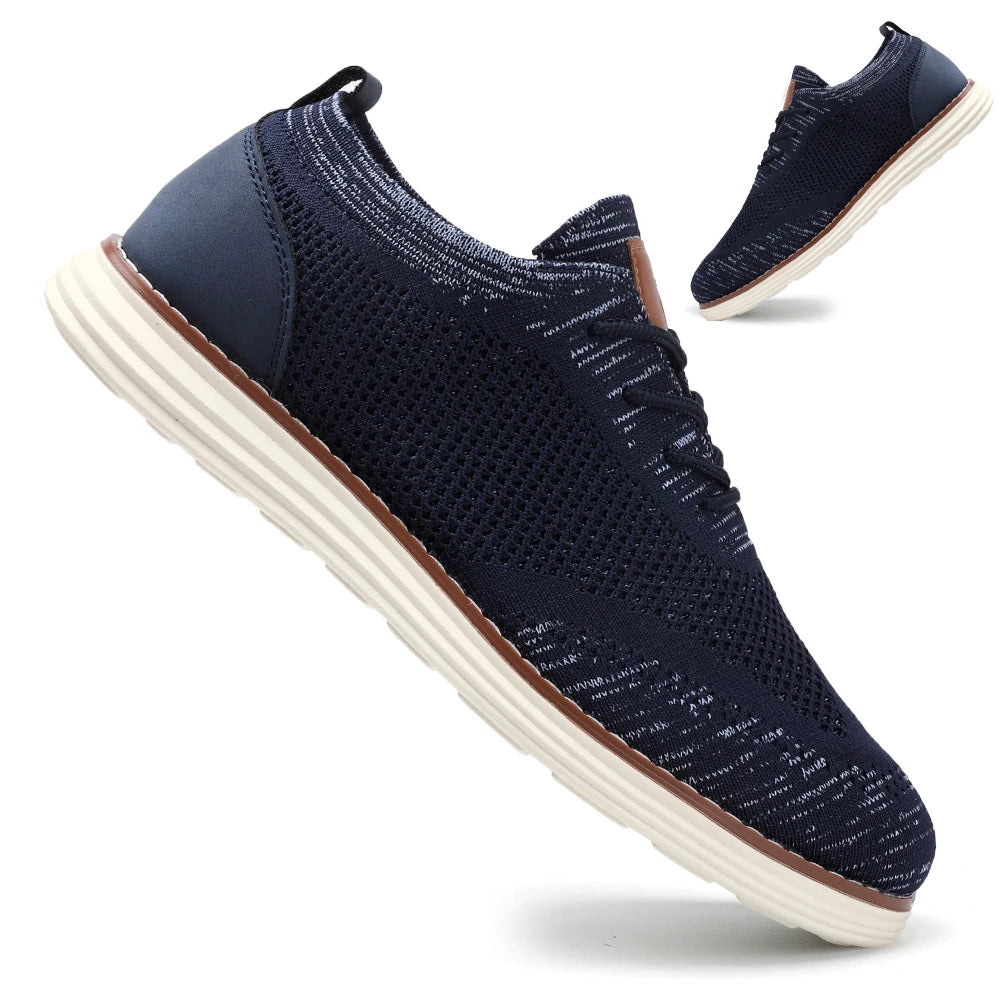 Lightweight and Breathable Casual Footwear for Plus Size Men
