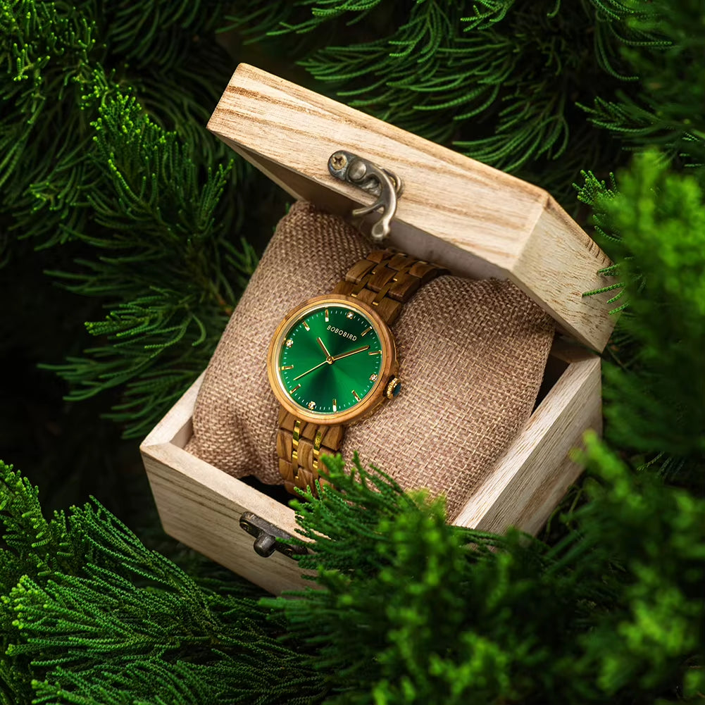 Women'S Watches Luxury Woman Quartz Watch for Women Wristwatch Ladies Watch Custom Wrist Watches Wood Timepieces