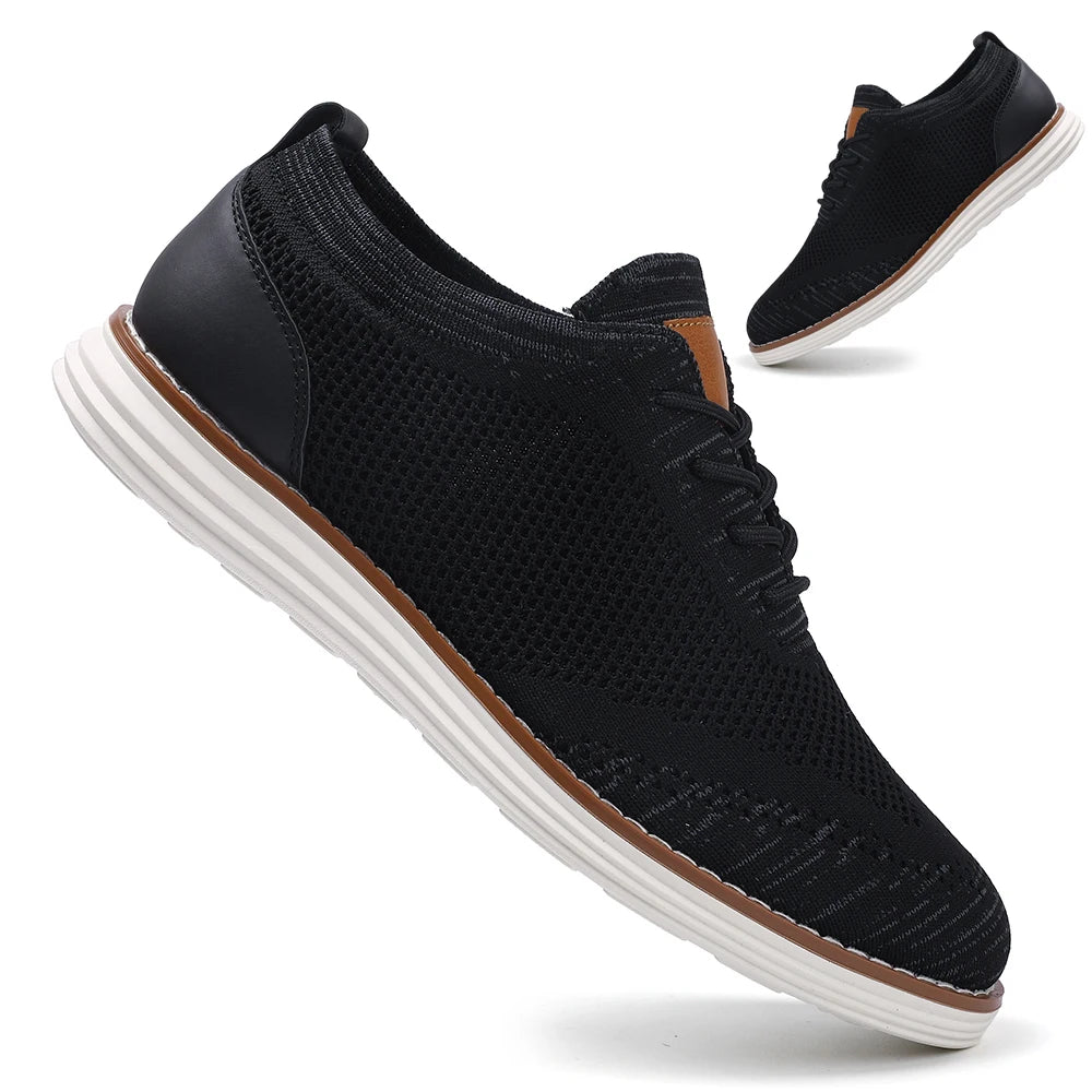 Lightweight and Breathable Casual Footwear for Plus Size Men