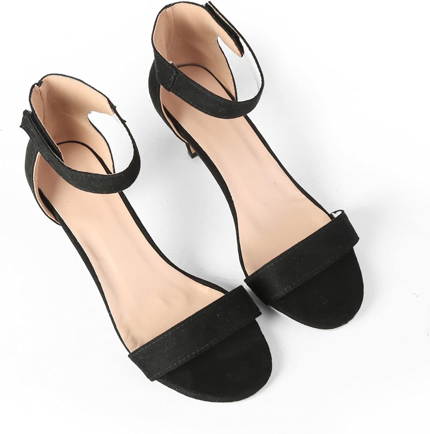 Women Heeled Sandal Wedge Ankle Strap Slingback Open Toe Sandals Summer Casual Beach Shoes High Heel Dress Shoes