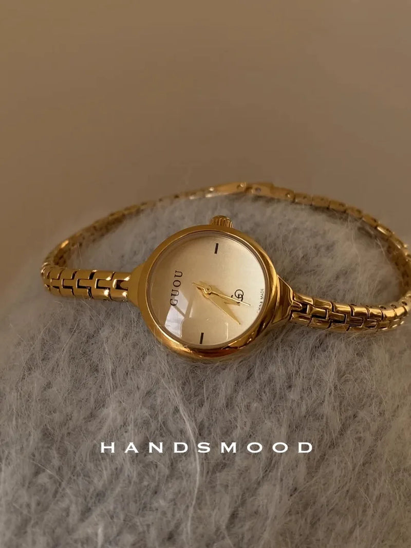 Vintage Women'S Watches Quartz Watches Stainless Steel Clock Ladies Wristwatch Top Brand Luxury Watches Women Relogios Feminino