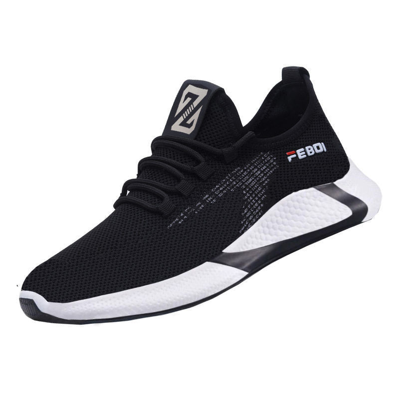 Men's Trendy Casual Sports Shoes with Velvet Lining for Autumn and Winter