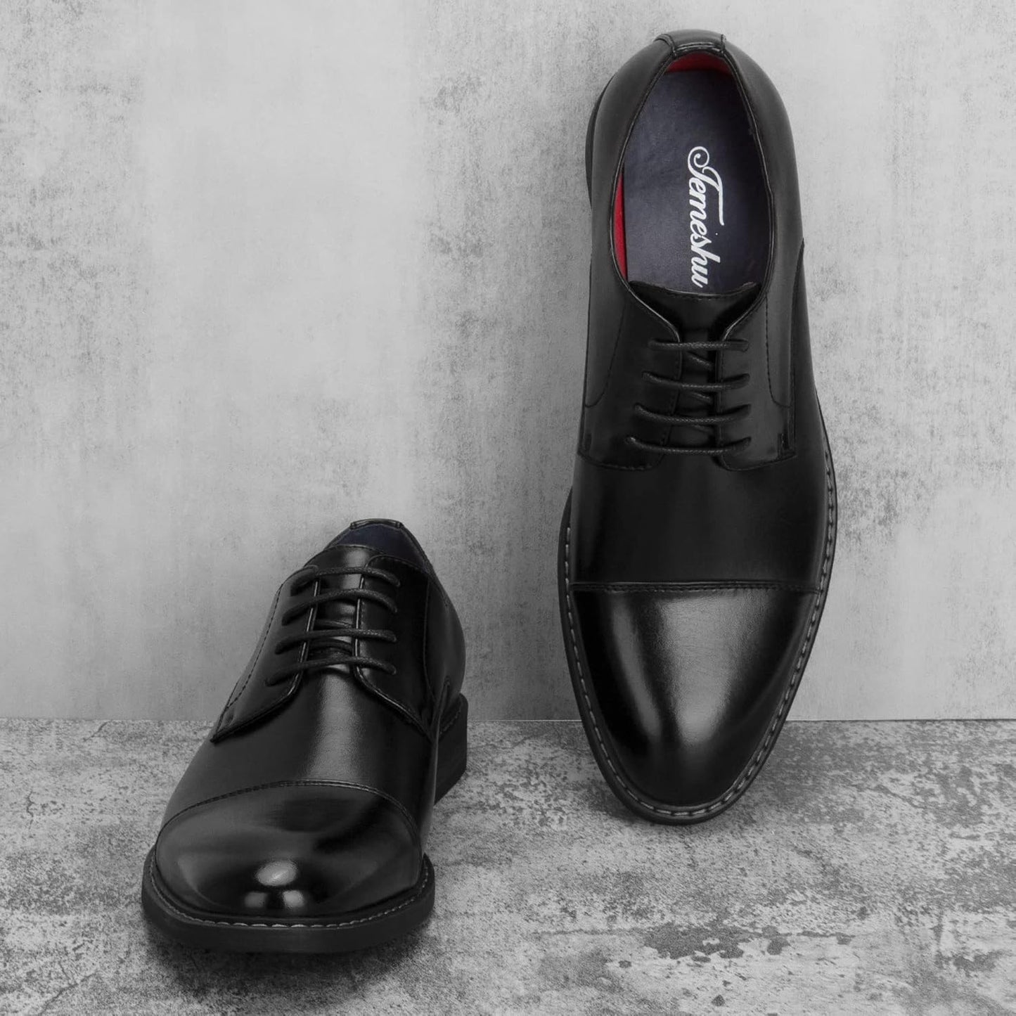 Men's Formal Oxford Dress Shoes - Casual Business Footwear