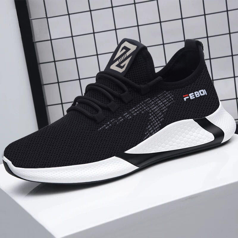 Men's Trendy Casual Sports Shoes with Velvet Lining for Autumn and Winter