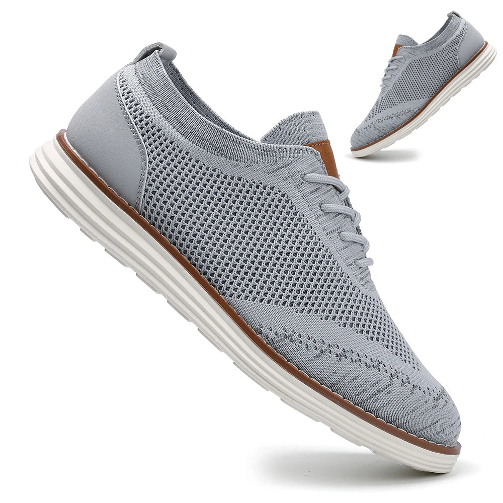 Lightweight and Breathable Casual Footwear for Plus Size Men