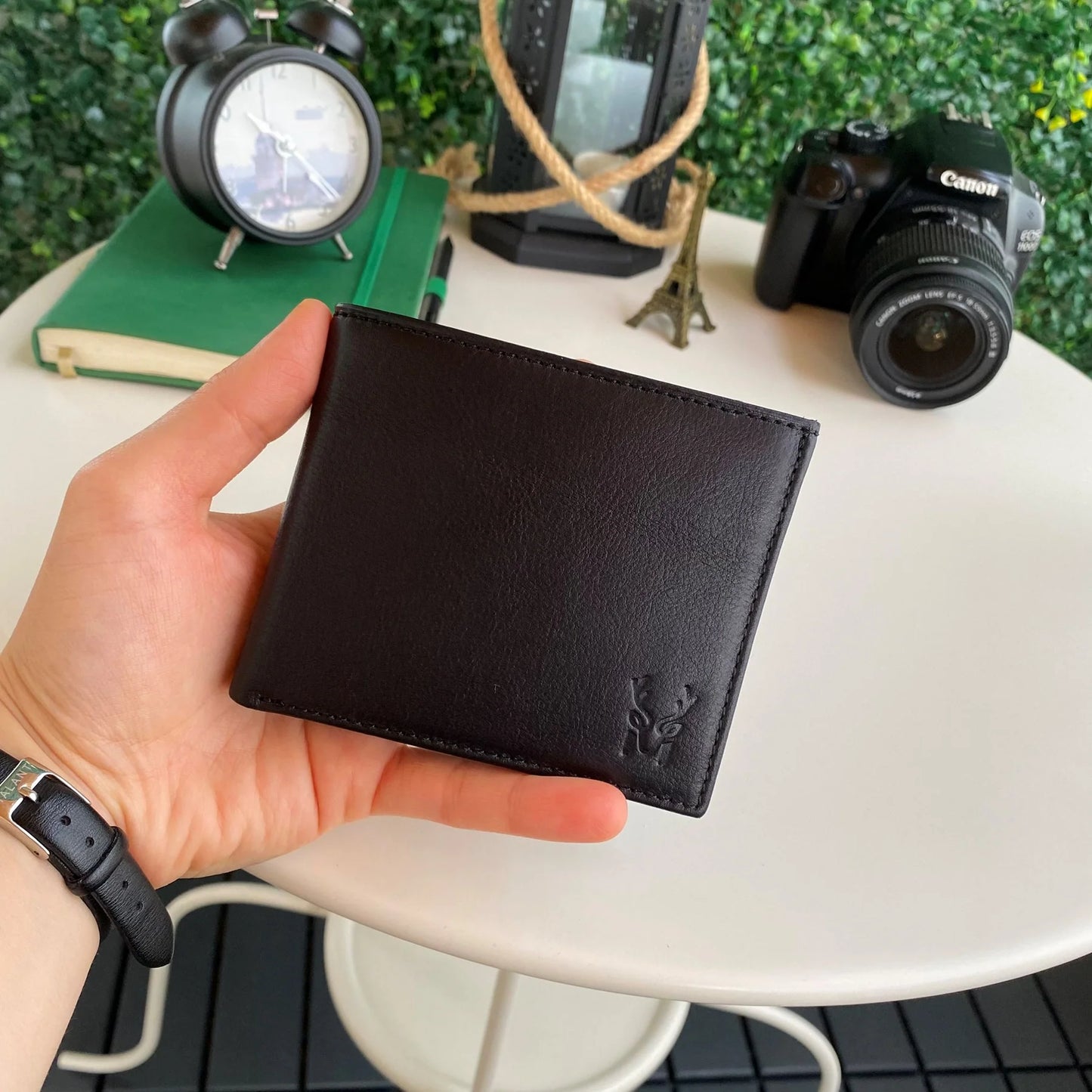 Zendar - Genuine Leather Classic Trifold Men'S Wallet