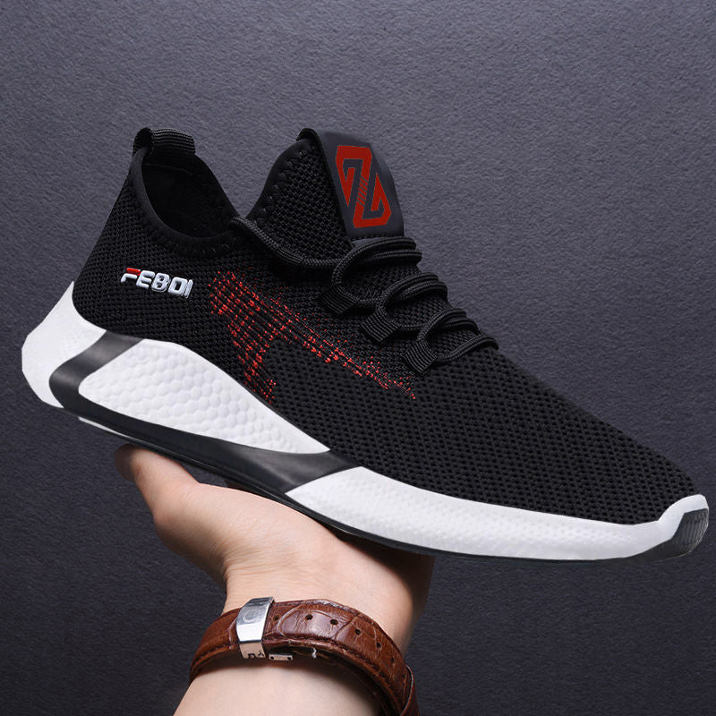 Men's Trendy Casual Sports Shoes with Velvet Lining for Autumn and Winter