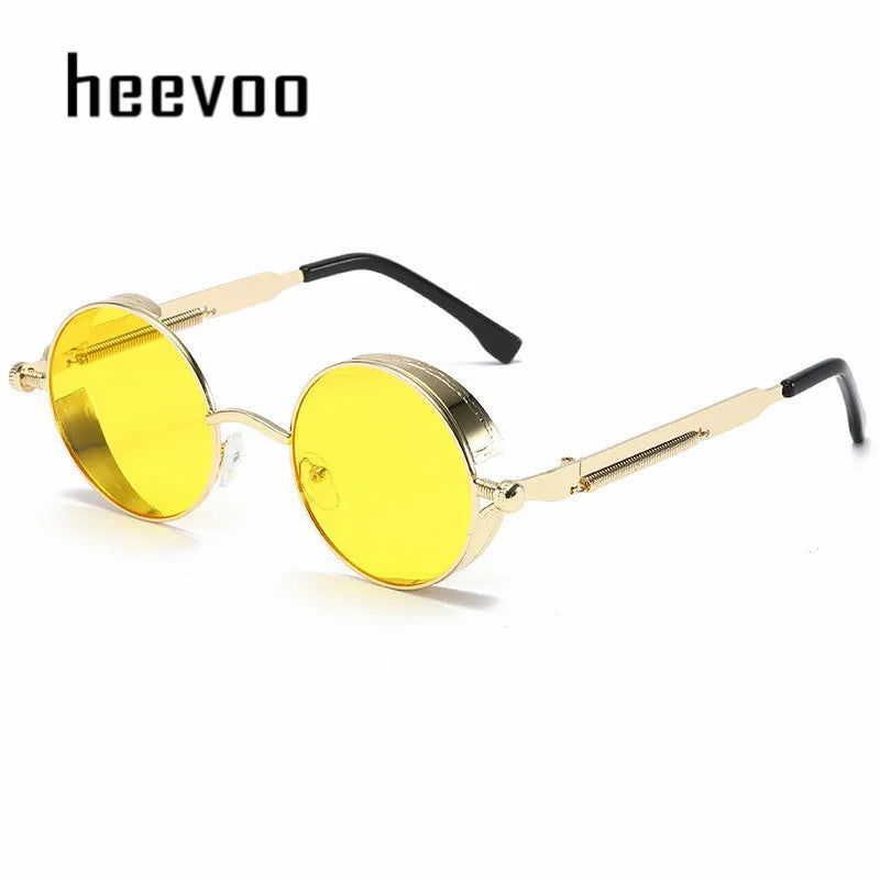 Metal Steampunk Sunglasses Men Women