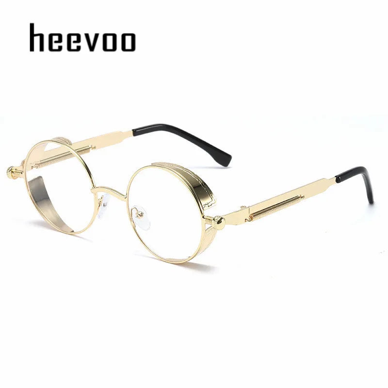 Metal Steampunk Sunglasses Men Women