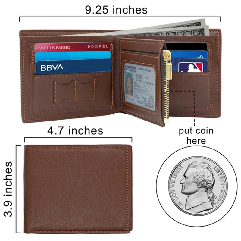 Engraved Customizable Picture wallets for men