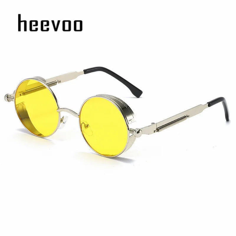 Metal Steampunk Sunglasses Men Women
