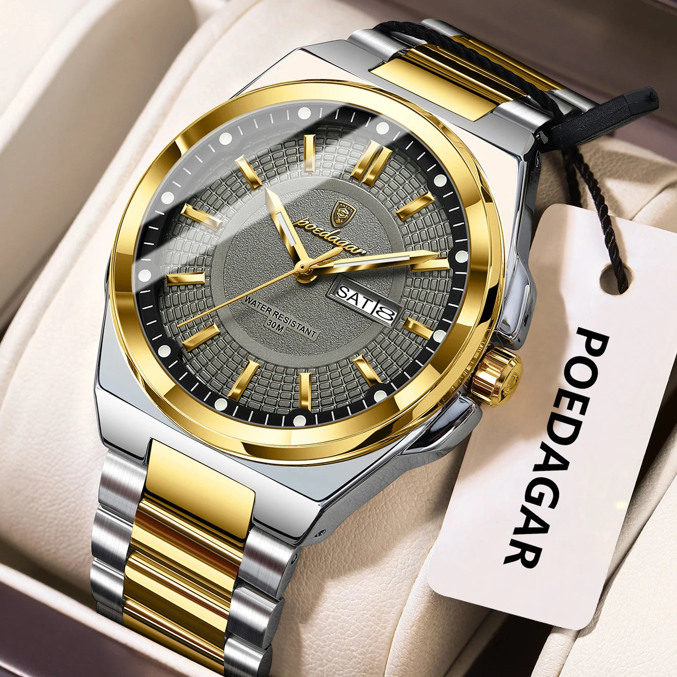 POEDAGAR Sport Original Wristwatch For Men