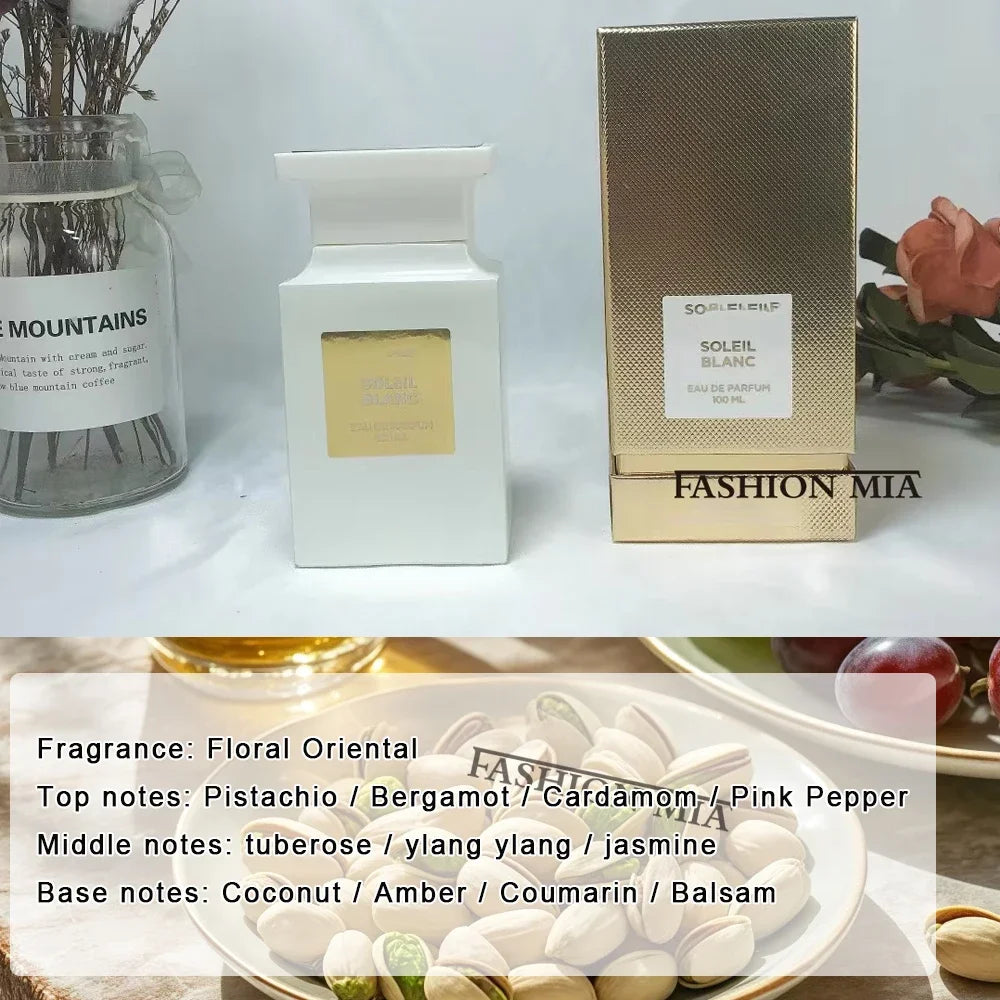 100ml Brand Perfume For Men & Tobacco Eau de Cologne Rose Cherry