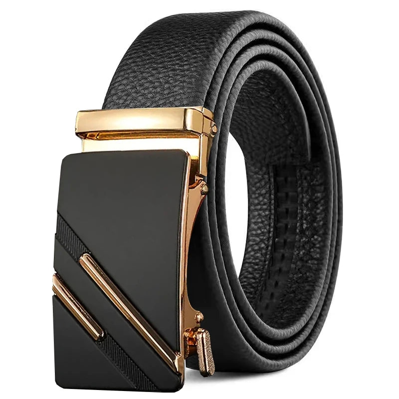 Men's Fashion Leather Belt - Genuine Leather