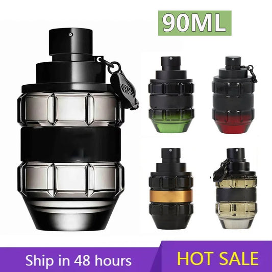 Bold Men Passion Bomb Perfume 90ml Spicy Woody Fragrance Body Spray