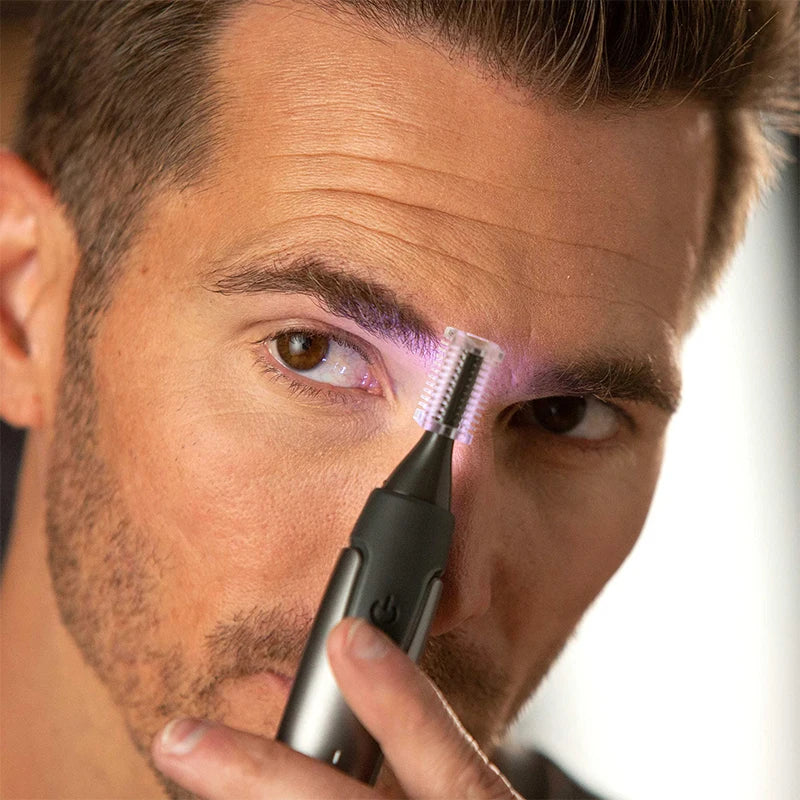 Portable Electric Nose Hair, Ear Hair, Eyebrow Trimmer For Men