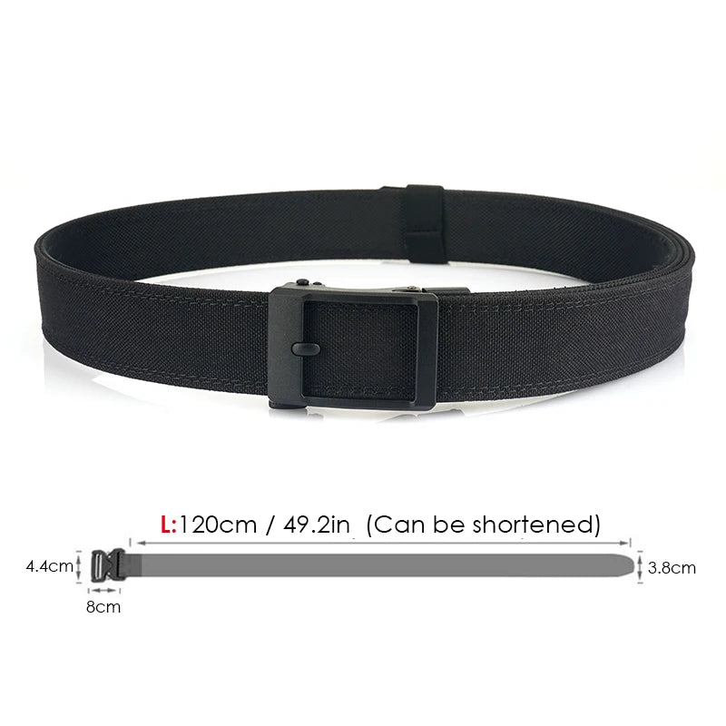VATLTY Hard Tactical Belt for Men