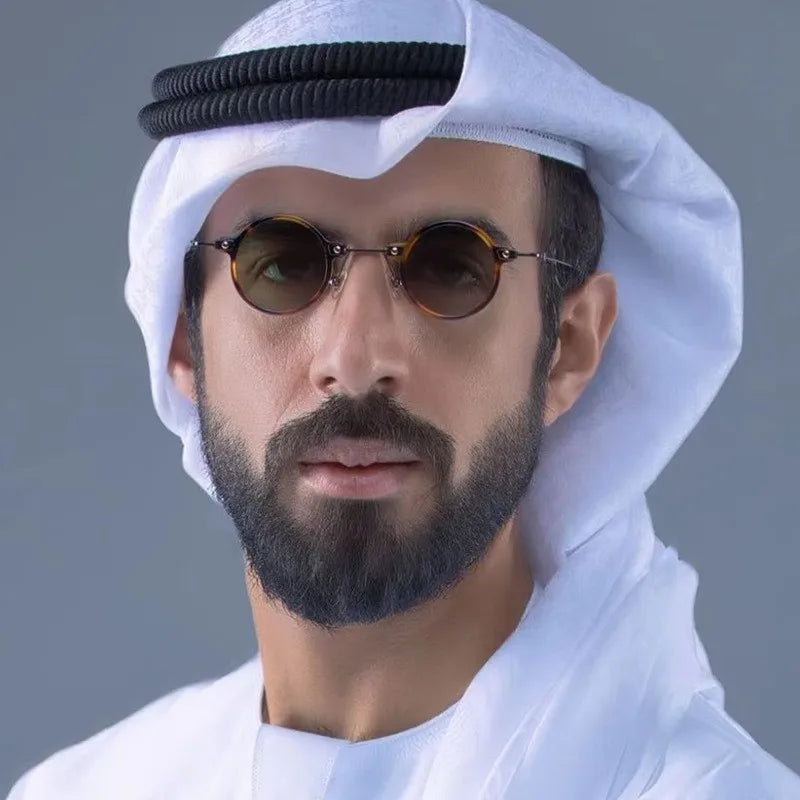 Steampunk Round Sun Glasses for Male & Female