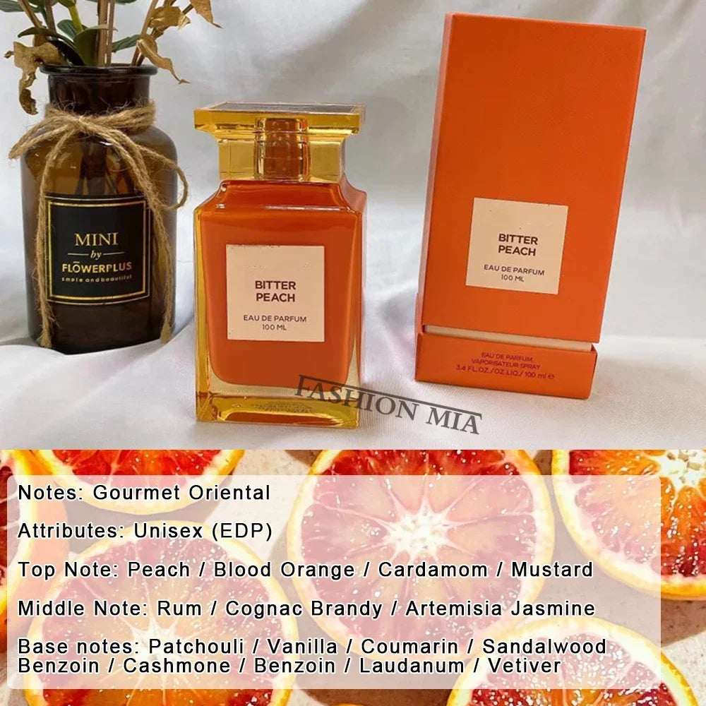 100ml Brand Perfume For Men & Tobacco Eau de Cologne Rose Cherry