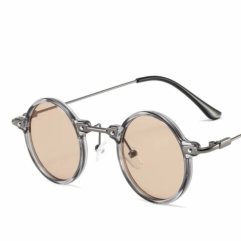 Steampunk Round Sun Glasses for Male & Female