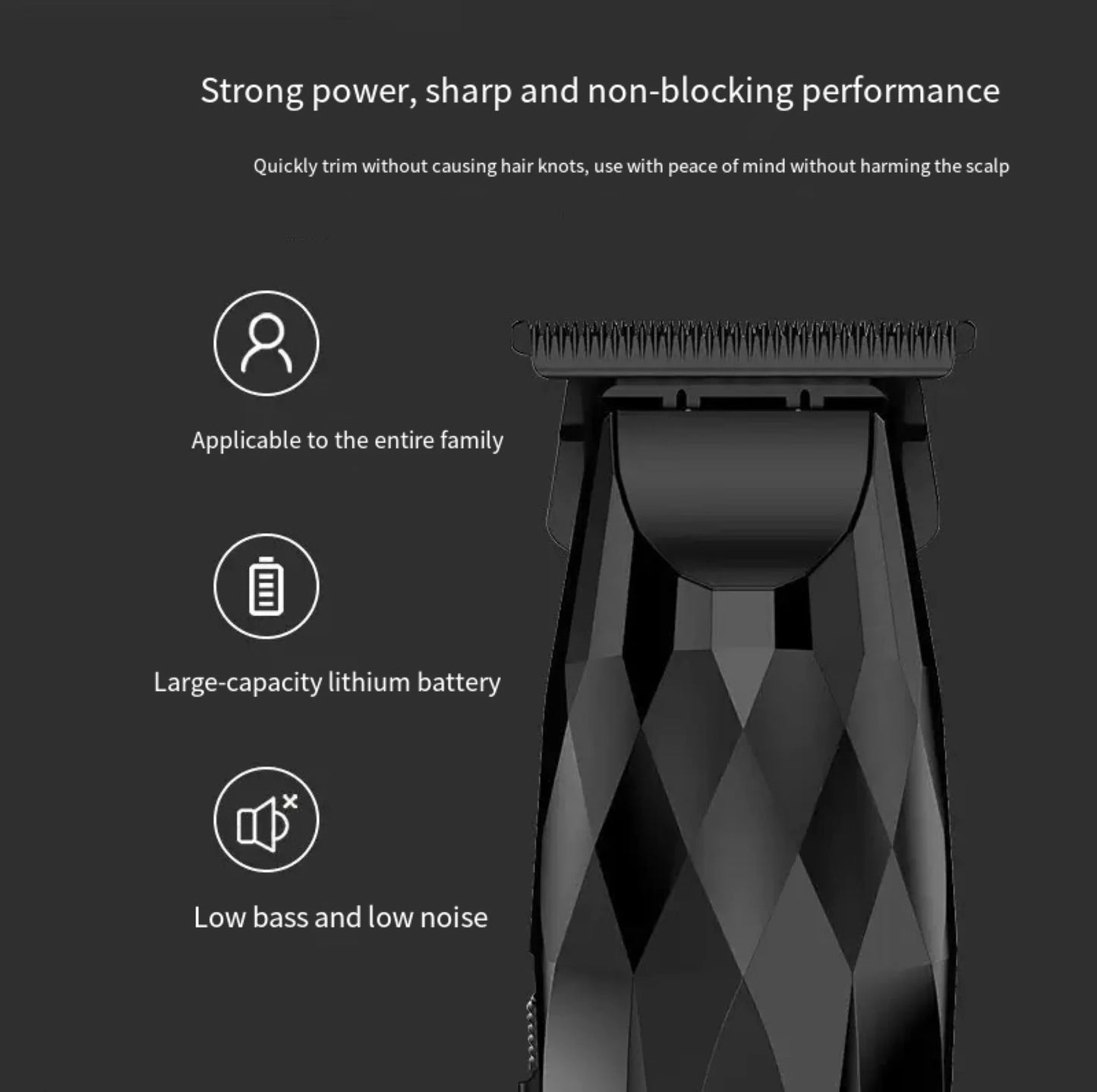 Professional Hair Cut Machine Face Shaver for Men