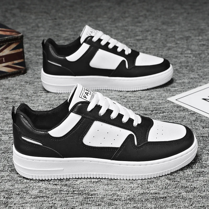 Explosion Thick Soled Leather Shoes For Men