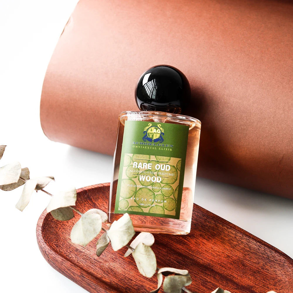 Men's Fresh Woody Alcohol-Free Perfume with Cedarwood Vetiver Cologne Pink Pepper Mint