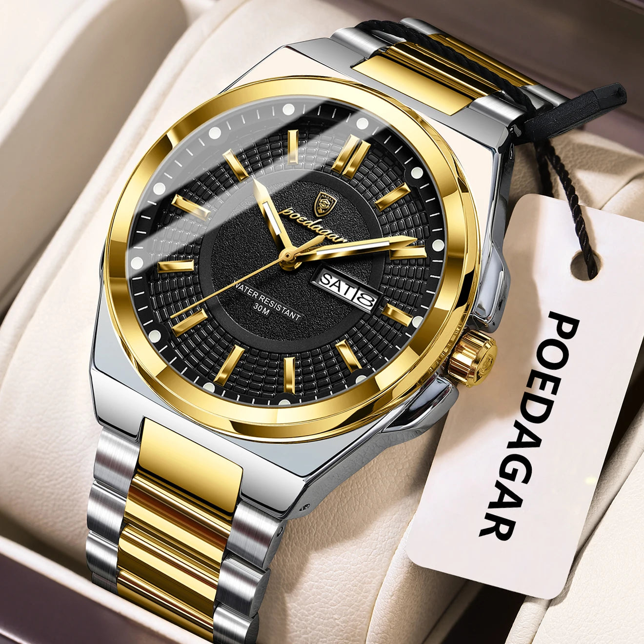 POEDAGAR Sport Original Wristwatch For Men