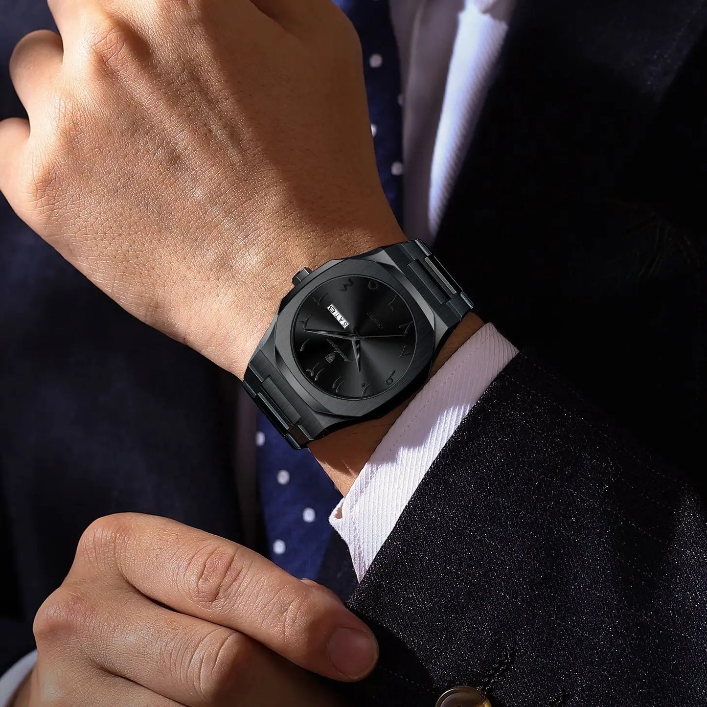 POEDAGAR Military Waterproof Watch For Men