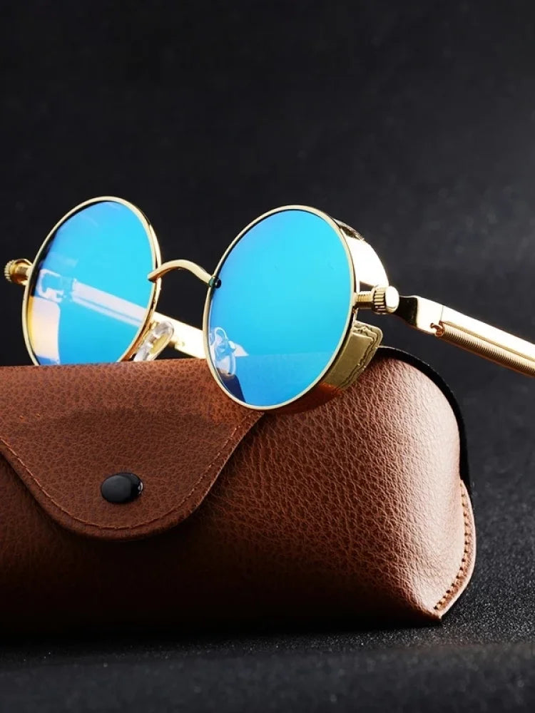 Metal Steampunk Sunglasses Men Women