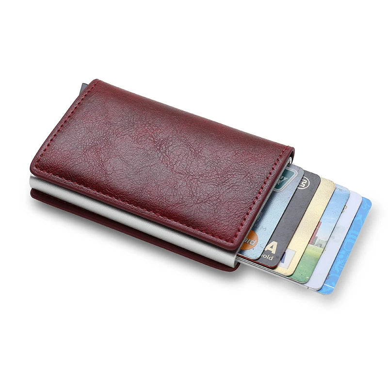 Anti Thief Rfid Credit Card Holder Smart Minimalist Wallet (Unisex)