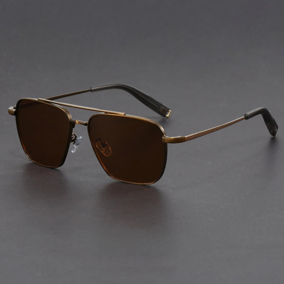 Men's Retro Sunglasses With  High Quality Metal Frame