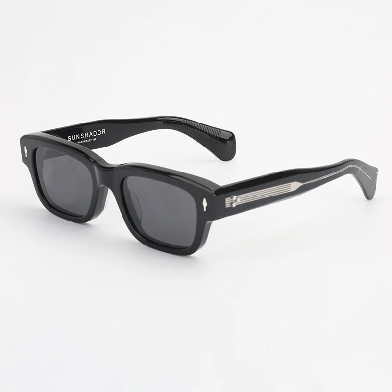Luxury Designer Sunglasses for Men Acetate Handmade Top Quality Glasses