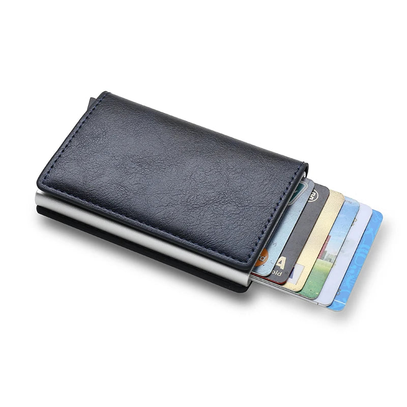 Anti Thief Rfid Credit Card Holder Smart Minimalist Wallet (Unisex)