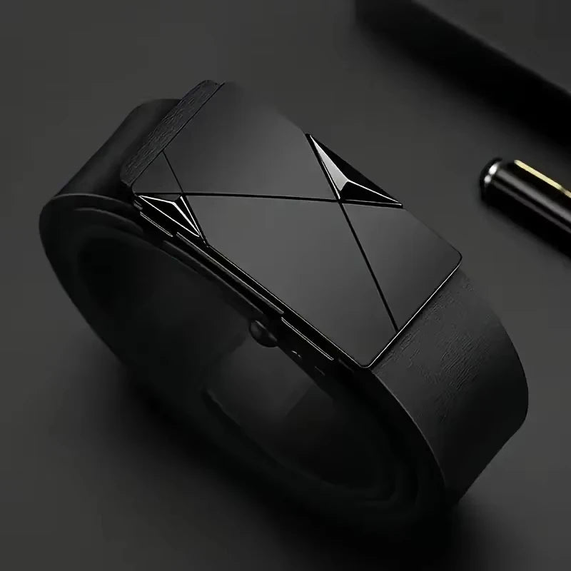 Stylish Men's PU Leather Belt