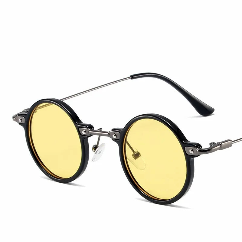 Steampunk Round Sun Glasses for Male & Female