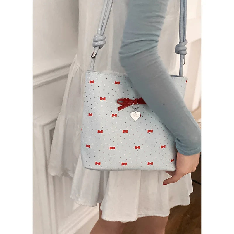 Bucket Crossbody Bag for Women