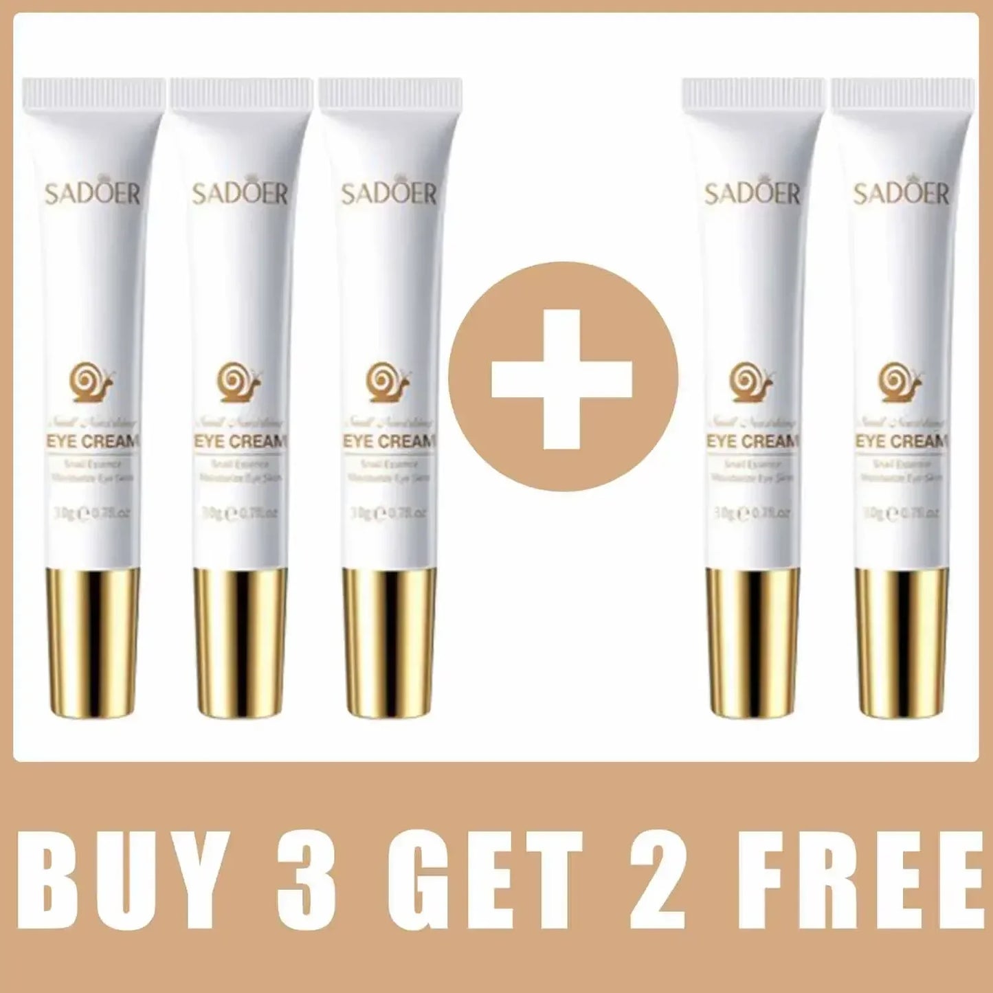 Instant Eye Cream For Anti Aging Dark Circles, Bags & Puffiness