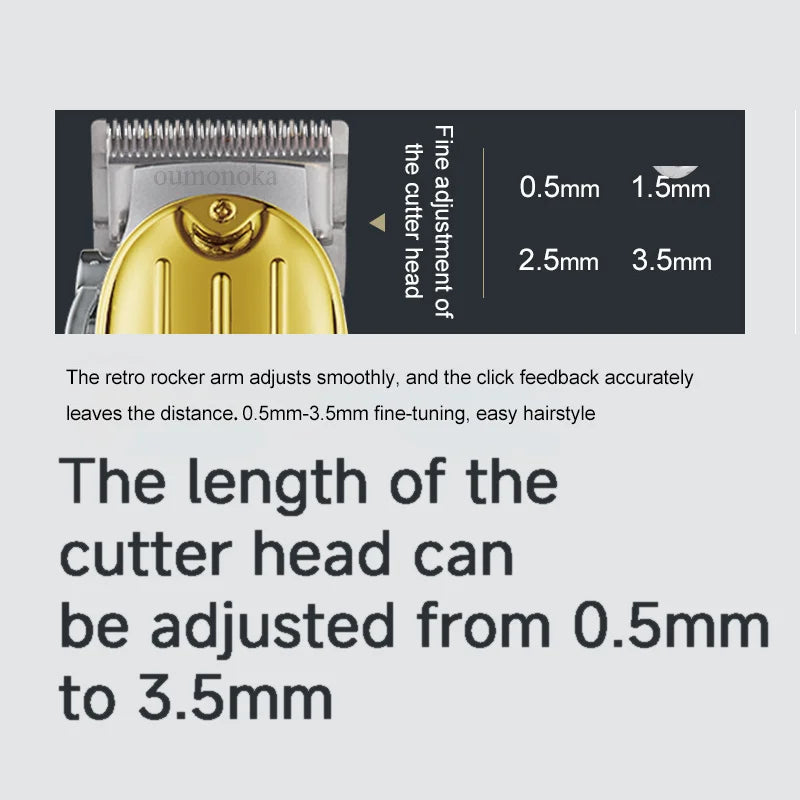 Men's Lawn Mower Razor Beard  Haircut Electric Shaver Hair Cutting Machine