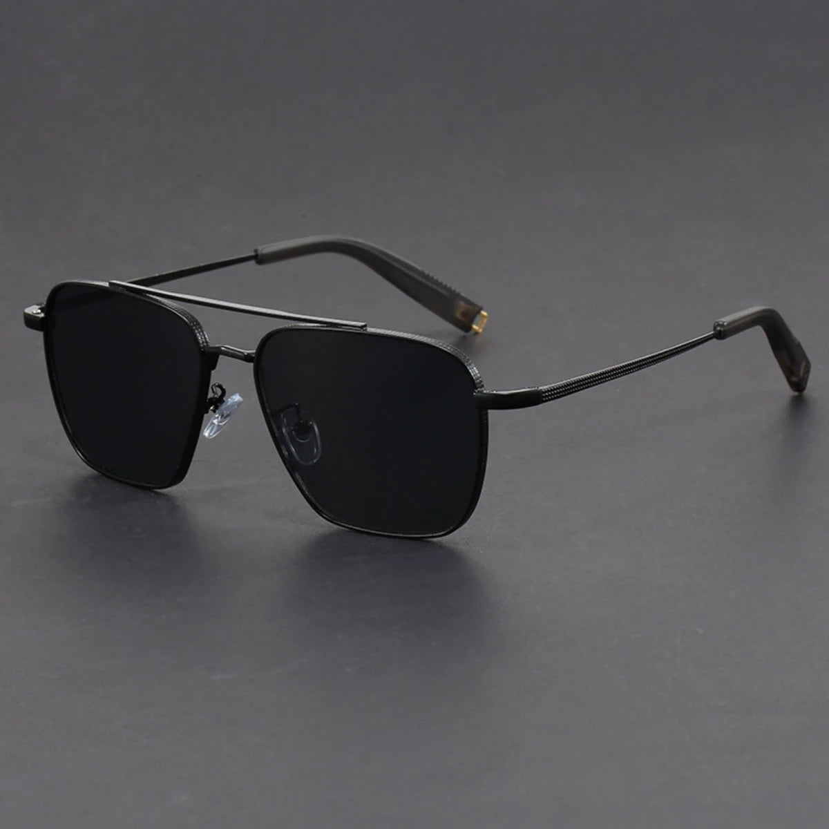 Men's Retro Sunglasses With  High Quality Metal Frame