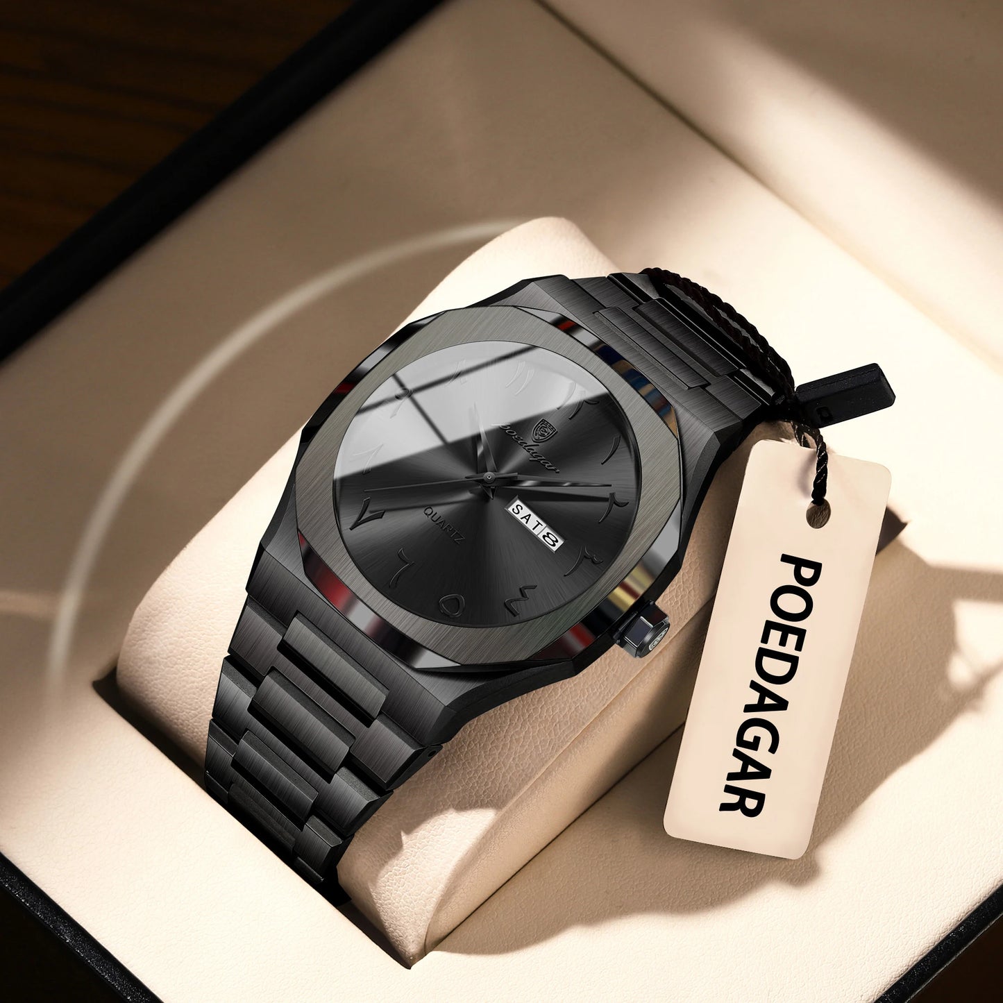 POEDAGAR Military Waterproof Watch For Men