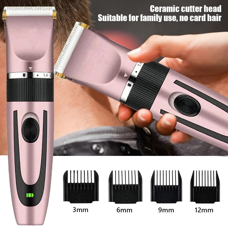 Electric Rechargeable Home Hair Trimmers For Men