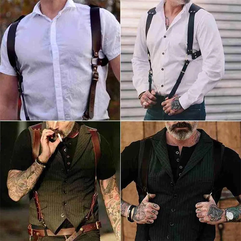 Men's Suspenders Belts
