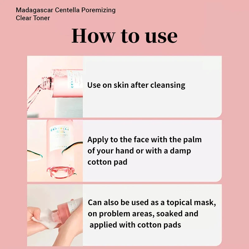 Centella Pink Salt Fresh Ampoule Toner